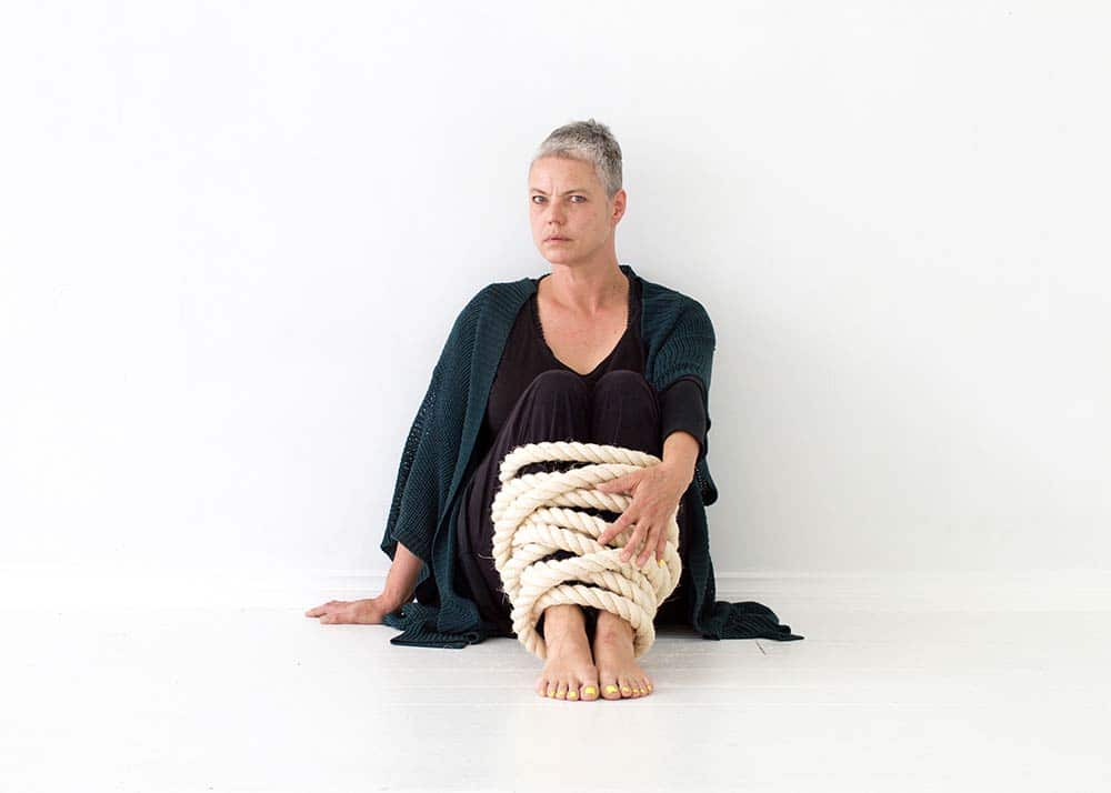 Portrait of Australian artist Marise Maas, by Ilona Nelson for This Wild Song
