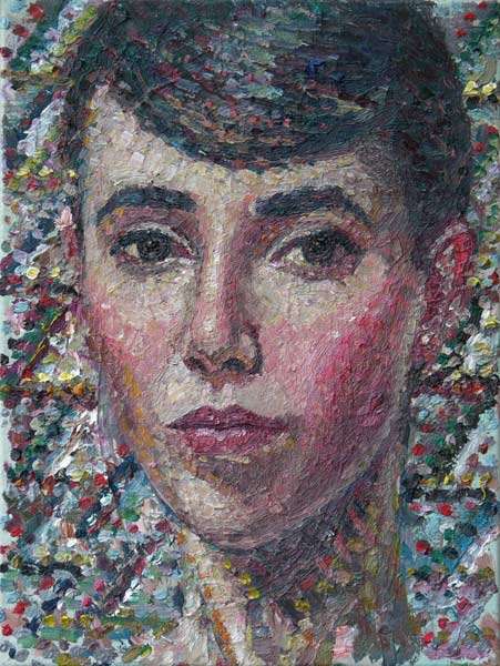Yvette Coppersmith, Self Portrait as a Mosaic.