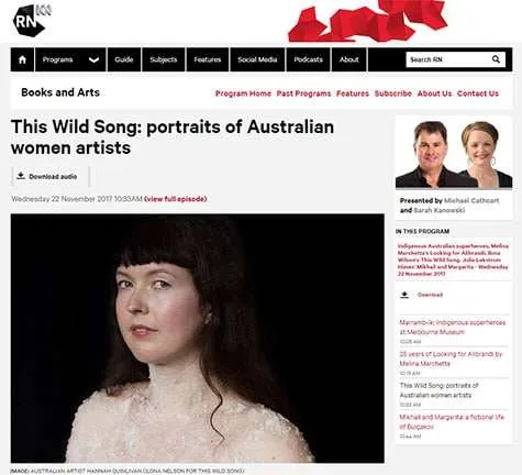 This Wild Song featured on ABC Radio National
